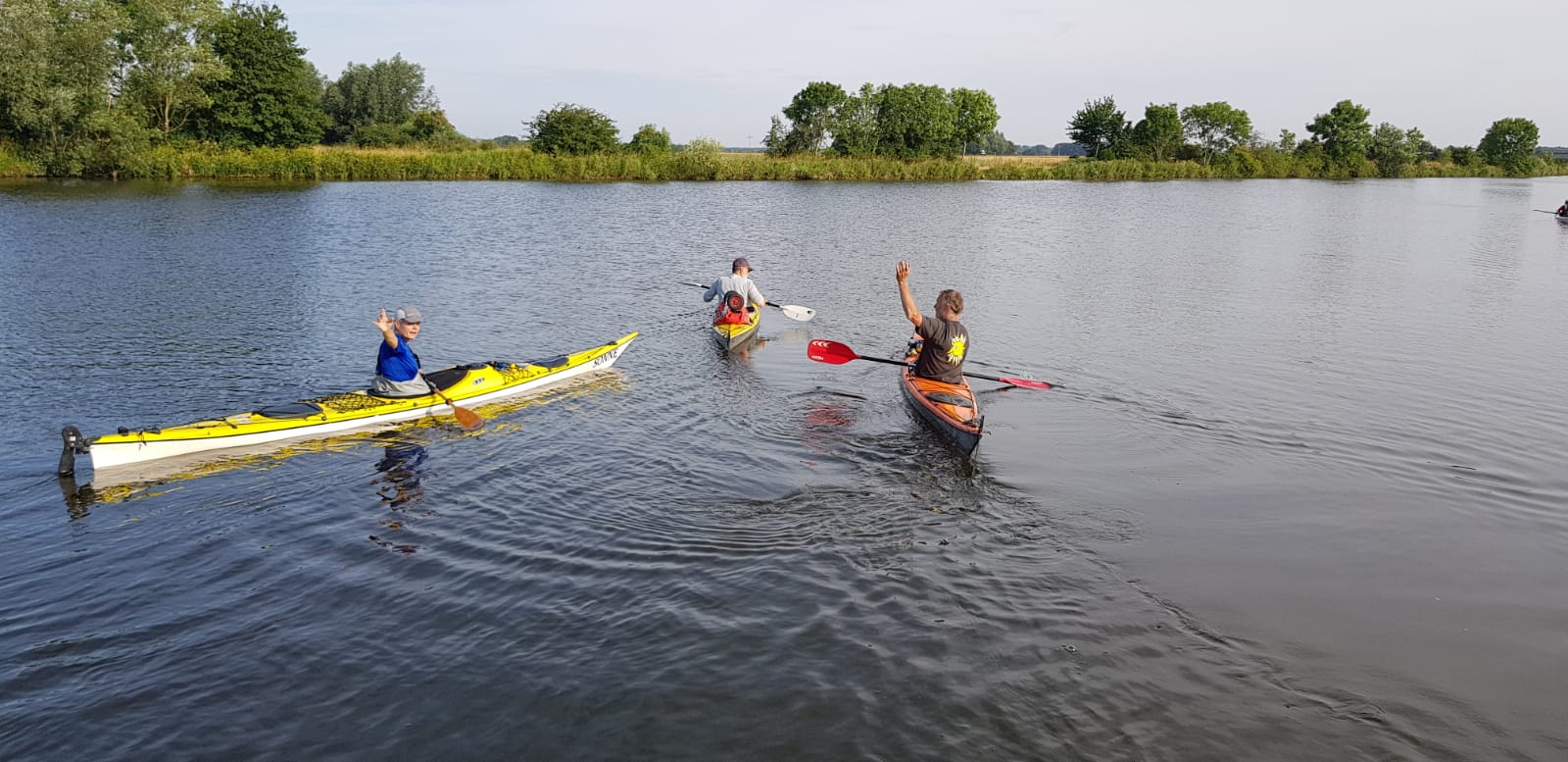 Kanutouristik auf Sommertour