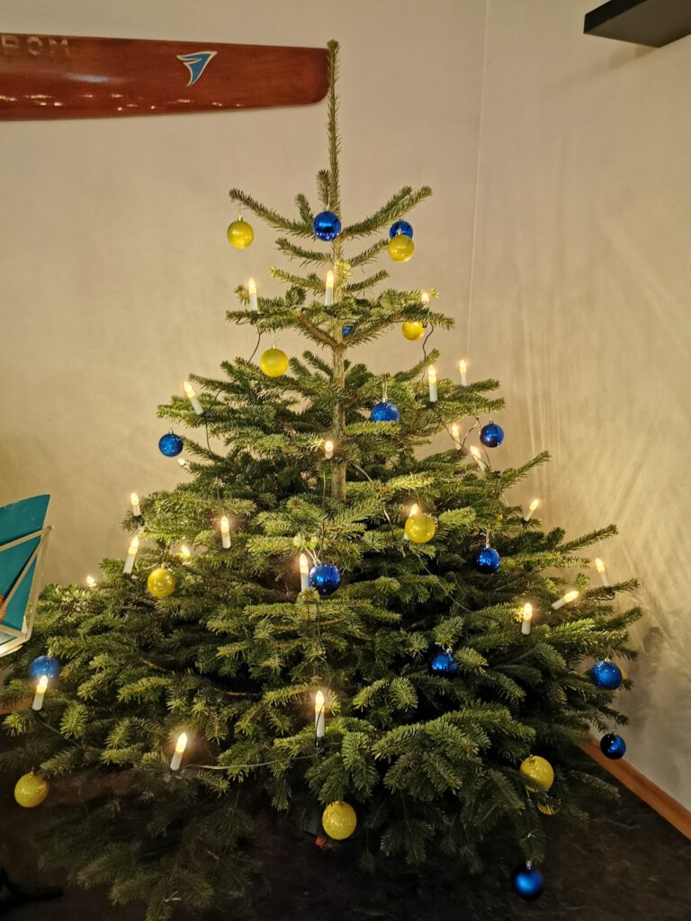 Kindersport Kanu Weihnachtsbaum